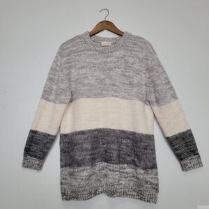 Universal Thread Oversized Striped Knit Sweater